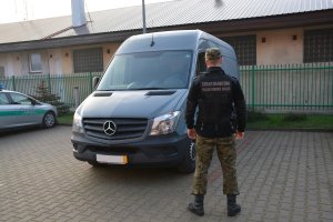 Odzyskany Mercedes Sprinter 