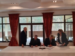 Spotkanie Pełnomocników Granicznych Polski i Białorusi Odcinka Brzeskiego 