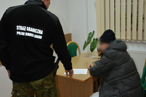 Cudzoziemcy zatrzymani za nielegalne przekroczenie granicy 