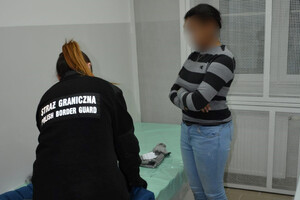 Cudzoziemcy zatrzymani za nielegalne przekroczenie granicy 