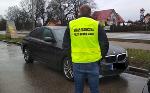 Odzyskane luksusowe auto 