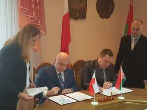 Spotkanie służb granicznych Polski i Białorusi 