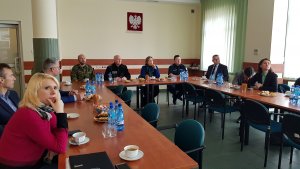 Przedstawiciele Parlamentu Europejskiego w dpg w Kuźnicy 