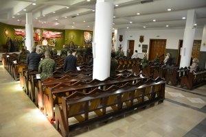 Msza Święta w intencji funkcjonariuszy i pracowników Podlaskiego OSG 