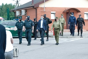 Spotkanie premierów Polski i Litwy w dpg w Budzisku 