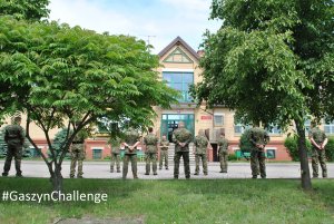 #GaszynChallenge w Placówce SG w Dubiczach Cerkiewnych 