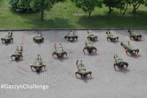#GaszynChallenge w Placówce SG w Dubiczach Cerkiewnych 