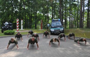 #GaszynChallenge w Placówce SG w Płaskiej 