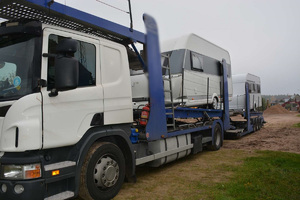 Odzyskane przyczepy kempingowe