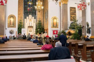 Uroczystość podczas, której Straż Graniczną wyróżniono statuetką "Benemerenti" Uroczystość podczas, której Straż Graniczną wyróżniono statuetką &quot;Benemerenti&quot;