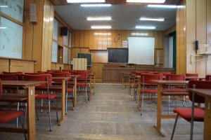Sala metodyczna w budynku nr 2 przed przebudową Sala metodyczna w budynku nr 2 przed przebudową