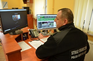 Lekcja onlinie o słuzbie w Straży Granicznej 