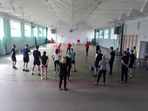 Kandydaci do służby podczas II etapu rekrutacji 