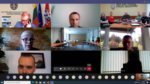Konferencja podsumowująca projekt 01 Widok na program do spotkań online