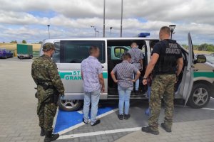 Kilku cudzoziemców z zatrzymanej grupy 