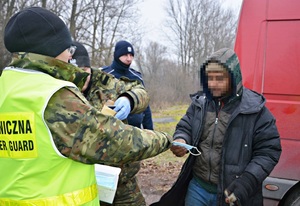 Zatrzymani za nielegalne przekroczenie granicy 
