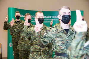 Ślubowanie nowych funkcjonariuszy 