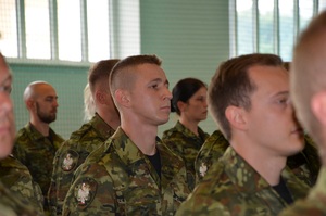 Ślubowanie w POSG 