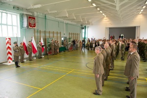 Ślubowanie w POSG 