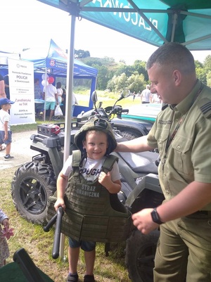 Podlaski Piknik Rodzinny z funkcjonariuszami Straży Granicznej 