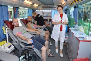 Akcja honorowego oddawania krwi w Czeremsze 