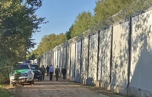 Wizyta Premiera Mateusza Morawieckiego na granicy polsko-białoruskiej 
