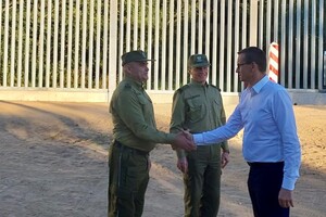 Wizyta Premiera Mateusza Morawieckiego na granicy polsko-białoruskiej 