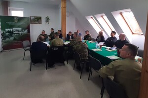 Wizyta ekspertów amerykańskich w Podlaskim OSG