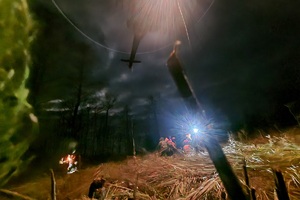 Akcja ratunkowa na bagnach 