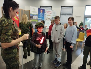 Spotkanie z uczniami Szkoły Podstawowej w Poświętnem 