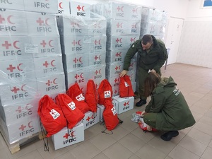 Otrzymane artykuły z Polskiego Czerwonego Krzyża 