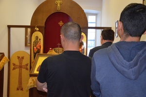Liturgia w ośrodku dla cudzoziemców 