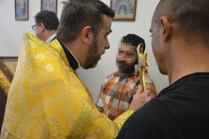 Liturgia w ośrodku dla cudzoziemców 