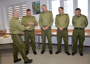Spotkanie opłatkowe w Placówce SG w Czeremsze 
