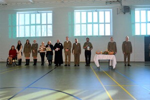 Spotkanie opłatkowe w komendzie oddziału 