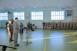 Spotkanie opłatkowe w komendzie oddziału 