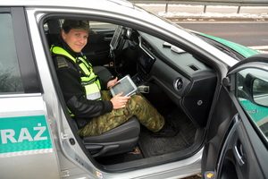 Panie w Podlaskim Oddziale Straży Granicznej 