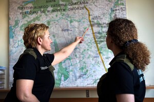 Panie w Podlaskim Oddziale Straży Granicznej 
