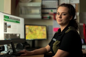 Panie w Podlaskim Oddziale Straży Granicznej 