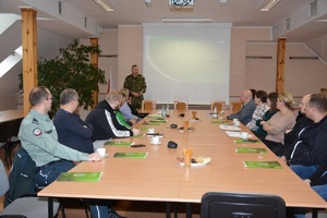 Uczestnicy w trakcie szkolenia 