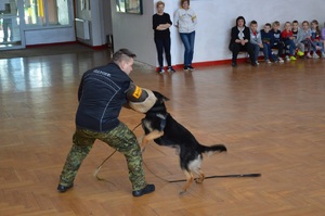 Funkcjonariusze z Placówki SG w Czeremsze z wizytą w Przedszkolu 