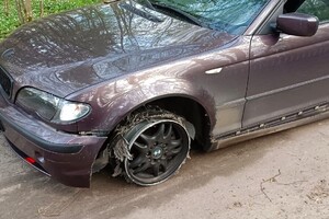 Uszkodzone bmw 