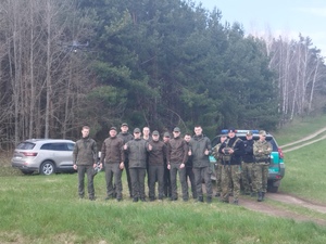 Litewska delegacja Erasmus+ na terenie Placówki SG w Bobrownikach 