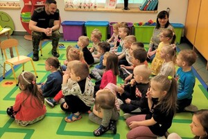 Spotkanie z dziećmi w Dubinach 