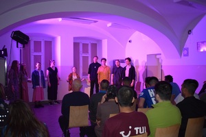 Koncert polskiej piosenki aktorskiej w wykonaniu studentów Akademii Teatralnej w Białymstoku 