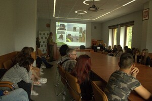 Uczniowie klas mundurowych z wizytą w Krynkach 