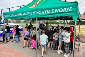 Spotkanie z dziećmi w Szkole Podstawowej w Suchowoli 