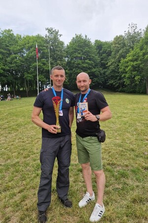 Pierwsze Miejsce w III Mistrzostwach Polski Służb Mundurowych SWIM RUN 