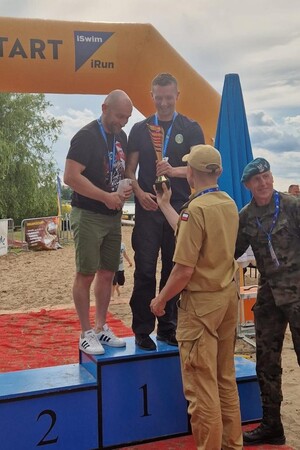 Pierwsze Miejsce w III Mistrzostwach Polski Służb Mundurowych SWIM RUN 