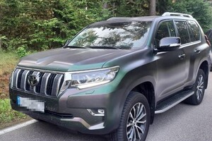 Odzyskana toyota 